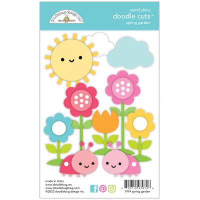 Doodlebug Design Over The Rainbow Doodle-Cuts - Spring Garden