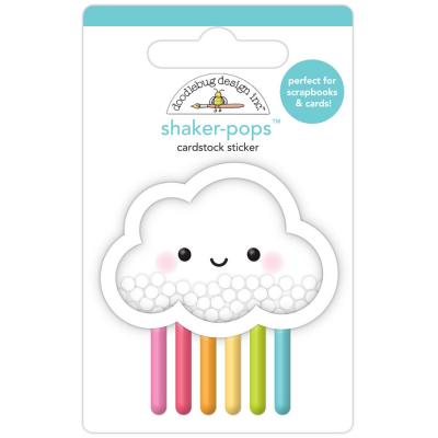 Doodlebug Design Over The Rainbow Shaker-Pops Sticker - Rainbow Bright