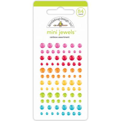 Doodlebug Design Over The Rainbow Sticker - Rainbow Assortment