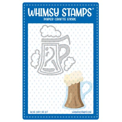Whimsy Stamps Deb Davis and Denise Lynn Die - Frosty Mug