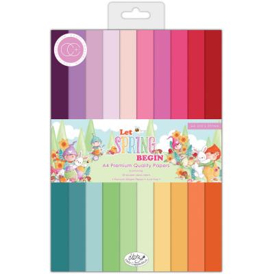 Craft Consortium Let Spring Begin Designpapiere - Cardstock