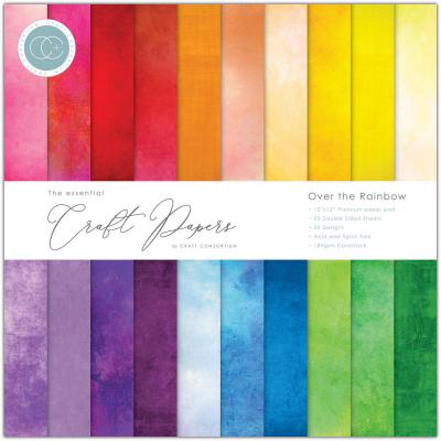 Craft Consortium Over The Rainbow Designpapiere - Paper Pad