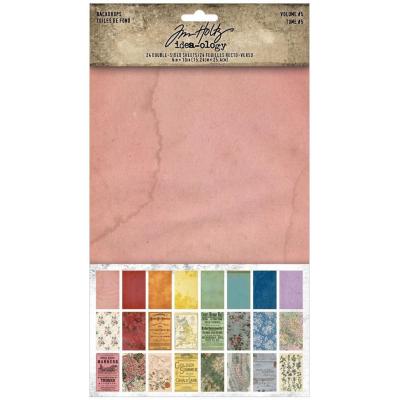 Idea-ology Tim Holtz Designpapier - Backdrops Volume 5