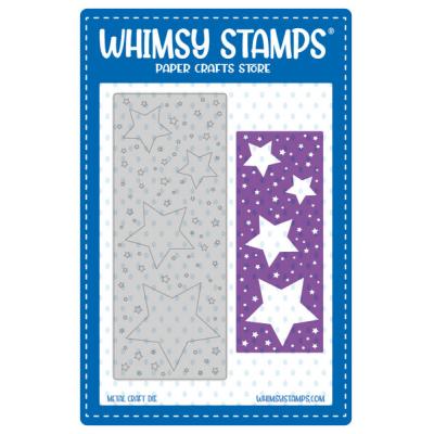 Whimsy Stamps Deb Davis and Denise Lynn Slimline Die - Stardust