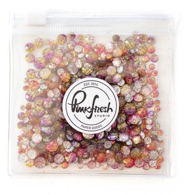 Pinkfresh Studio Embelishments - Ombre Glitter Drops Essentials