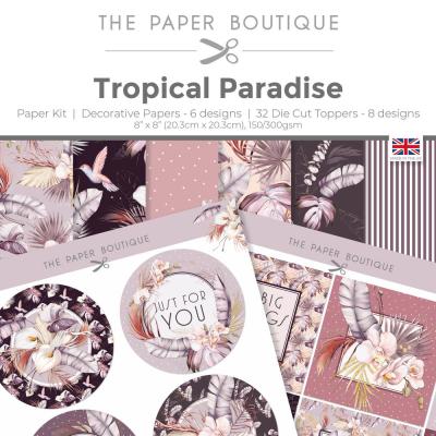 The Paper Boutique Tropical Paradise Desingpapiere - Paper Kit