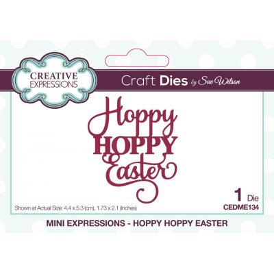 Creative Expressions Sue Wilson Mini Expressions Craft Dies - Hoppy Hoppy Easter