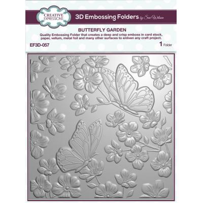 Creative Expressions Sue Wilson 3D Embossingfolder - Butterfly Garden