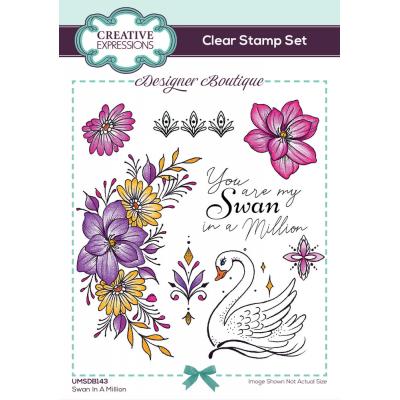 Creative Expressions Clear Stamps - Swan In A Million