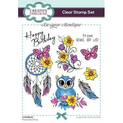 Creative Expressions Clear Stamps - From Owl Of Us