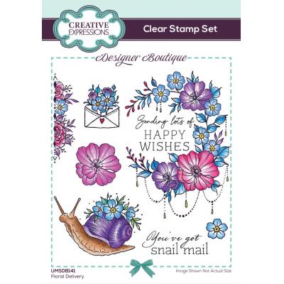 Creative Expressions Clear Stamps - Floral Delivery
