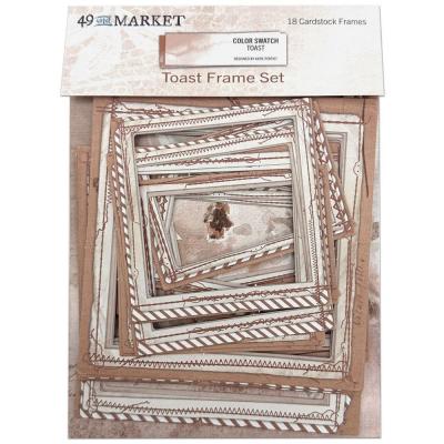 49 and Market Color Swatch Toast Die Cuts - Frame Set