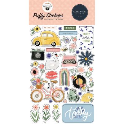 Carta Bella Here There And Everywhere Sticker - Puffy Sticker