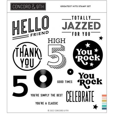 Concord & 9th Clear Stamps - Greatest Hits