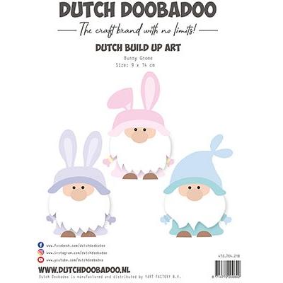 Dutch DooBaDoo Dutch Build Up Art Schablone - Bunny Gnome