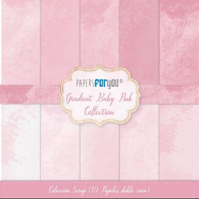 Papers For You Gradient Baby Pink Designpapiere - Scrap Paper Packcrap Paper Pack