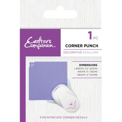 Crafter's Companion Motivstanzer - Corner Punch Scallops