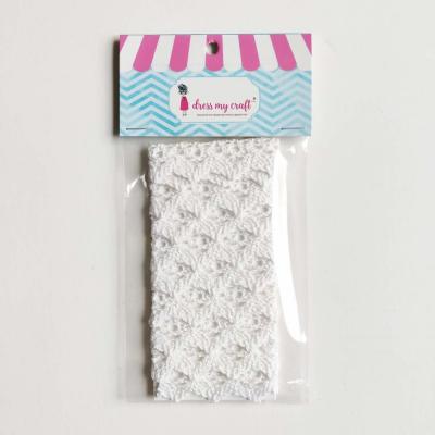 Dress My Craft Band - Vintage Lace White