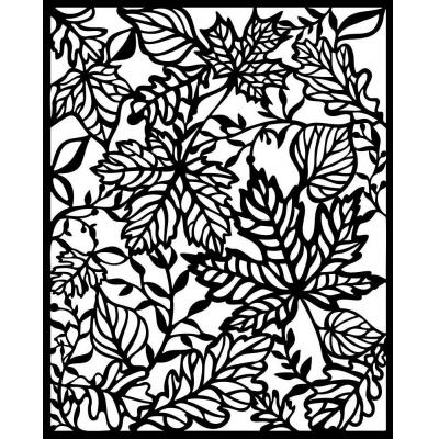 Stamperia Magic Forest Stencil - Leaves