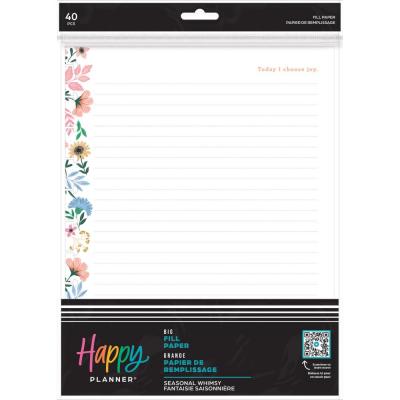 Me & My Big Ideas Happy Planner - Big Fill Paper