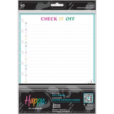 Me & My Big Ideas Happy Planner - Classic Fill Paper