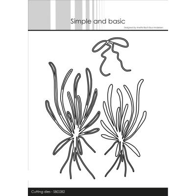 Simple and Basic Cutting Dies - Bouquet Of Leaves And Bow