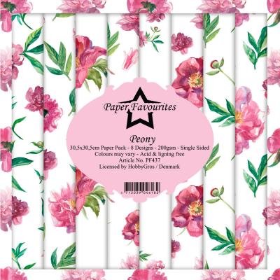 Dixi Craft Paper Favourites Peony Designpapiere - Paper Pack