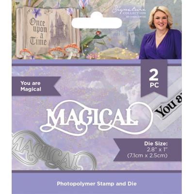 Crafter's Companion Once Upon A Time Stamp & Die - You Are Magical