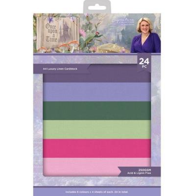 Crafter's Companion Once Upon A Time Cardstock - Luxury Linen Cardstock