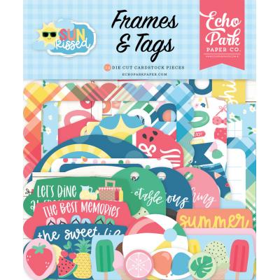 Echo Park Sun Kissed Die Cuts - Frames & Tags