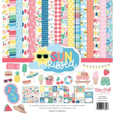 Echo Park Sun Kissed Dsignpapiere - Collection Kit