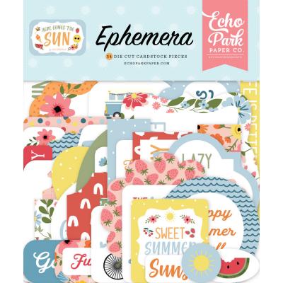 Echo Park Here Comes The Sun Die Cuts - Ephemera