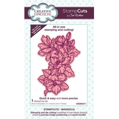 Creative Expressions Stamp And Cuts -  Magnolia