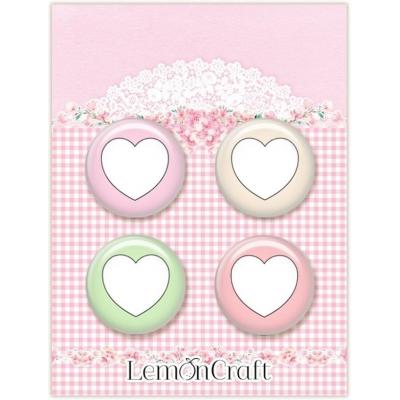 LemonCraft Happiness Embellishments - Buttons