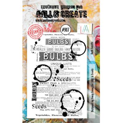 AALL & Create Clear Stamps Nr. 907 - Bulb Gazette