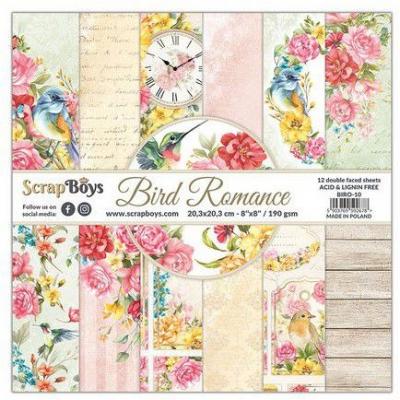 ScrapBoys Bird Romance Designpapiere - Paper Pad