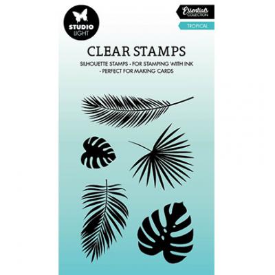 StudioLight Silhouette Essentials Nr.432 Clear Stamps -  Tropical
