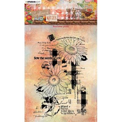 StudioLight Sunflower Kisses Nr. 437 Clear Stamps - Sunflower Picnic