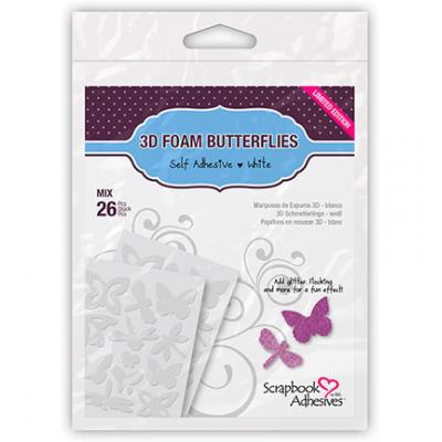 3L Scrapbook Adhesives Sticker - 3D Foam Butterflies