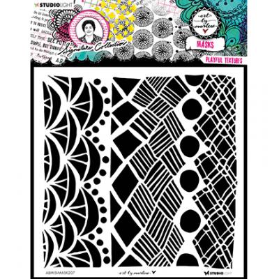 StudioLight Art By Marlene Signature Collection Nr.207 Stencil - Playful Textures