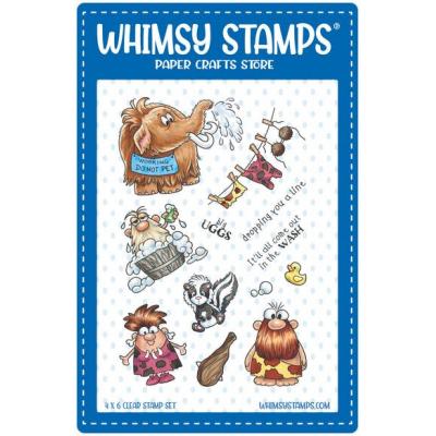 Whimsy Stamps Crissy Armstrong Clear Stamps - Ancient Days Wash