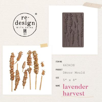 Prima Marketing Re-Design Mould - Lavender Harvest