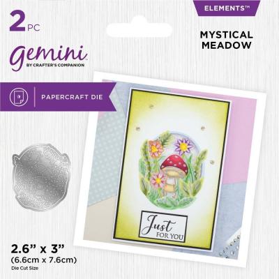 Gemini  Cut-in Cut-Out Dies - Mystical Meadow Elements