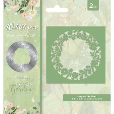 Crafter’s Companion Wildflower Metal Die - Wreath