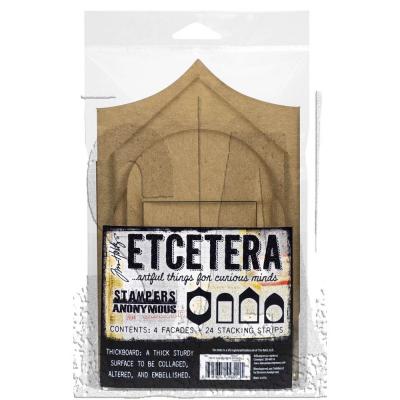 Stampers Anonymous Tim Holtz Die Cuts - Etcetera Facades