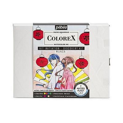 Pebeo Aquarellfarben - Colorex Set Manga Kit
