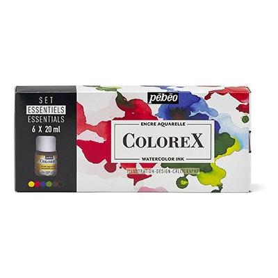 Pebeo Aquarellfarben - Colorex Set Essentials