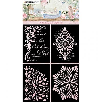 Jenine's Romantic Moments - ATC Backgrounds