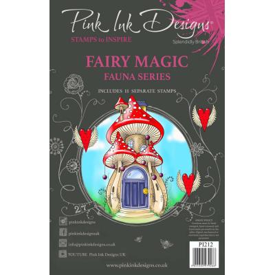Creative Expressions Pink Ink Designs Clear Stamps - Fairy Magic