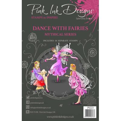 Creative Expressions Pink Ink Designs Clear Stamps - Dance With Fairies